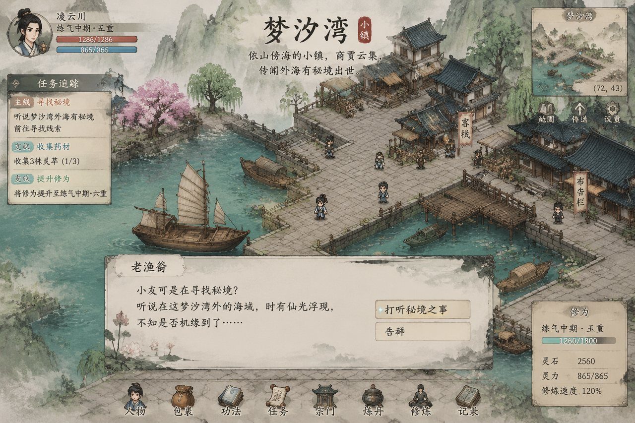 谪仙索欢录 故事片段 页面配图 2